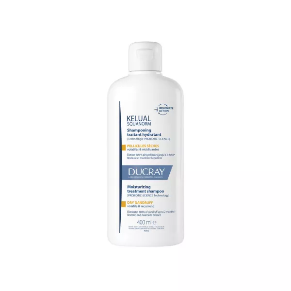 Sampon anti-matreata uscata Kelual Squanorm, 400 ml, Ducray