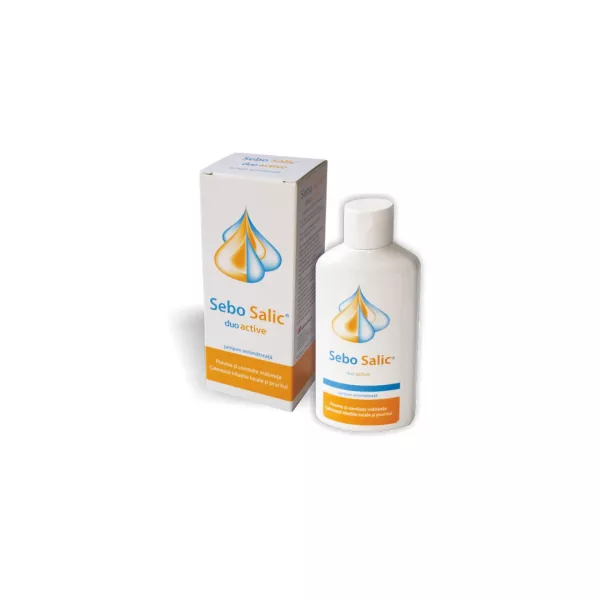 Sampon antimatreata Sebo Salic duo active, 125 ml, Slavia Pharm