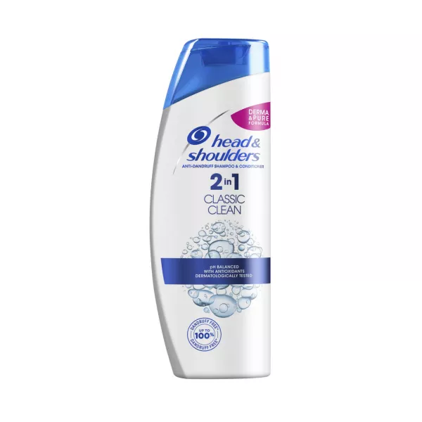 Sampon Classic Clean 2 in 1, 360 ml, Head & Shoulders