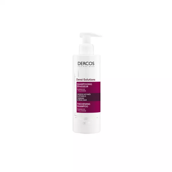 Sampon Dercos Densi-Solutions cu efect de densificare pentru parul subtire si slabit, 250 ml, Vichy
