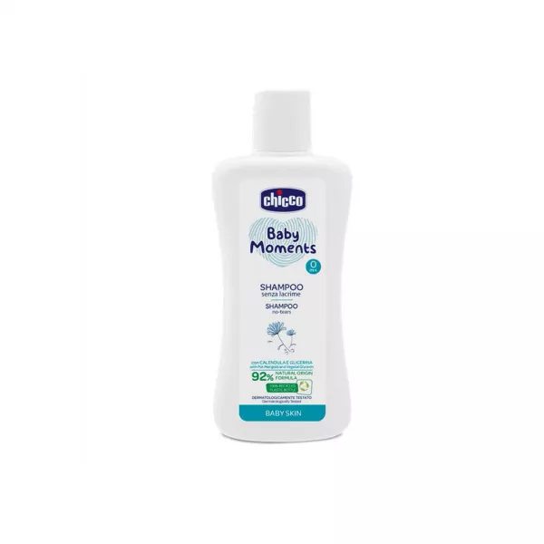 Sampon fara lacrimi Baby Skin 10241-9, 0 luni+, 200 ml, Chicco