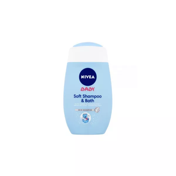 Sampon si spuma de baie 2 in 1 200 ml, Nivea Baby