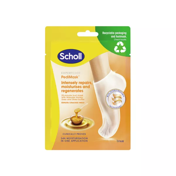 Scholl expert care manuka honey masca pentru calcaie crapate
