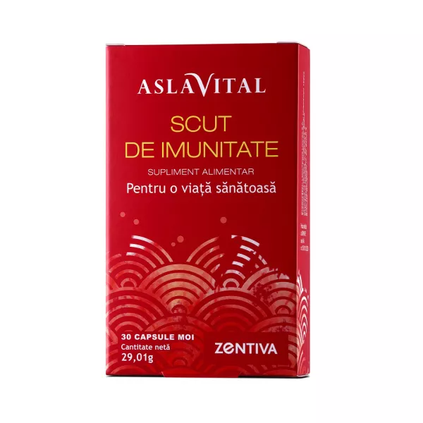 Scut de imunitate Aslavital, 30 capsule moi, Zentiva