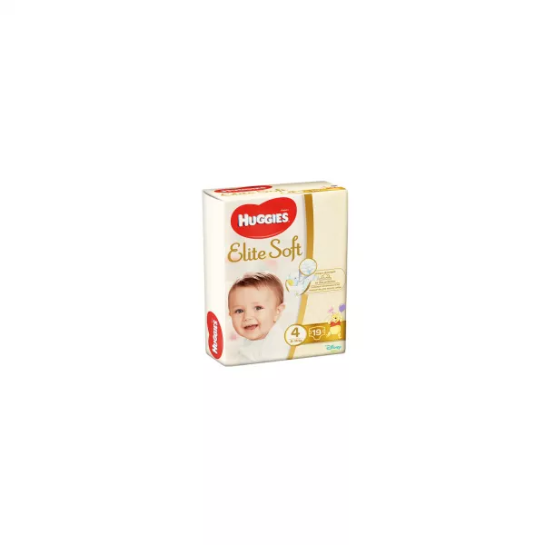 Scutece Elite Soft nr 4, Convi, 8-14kg, 19 buc, Huggies