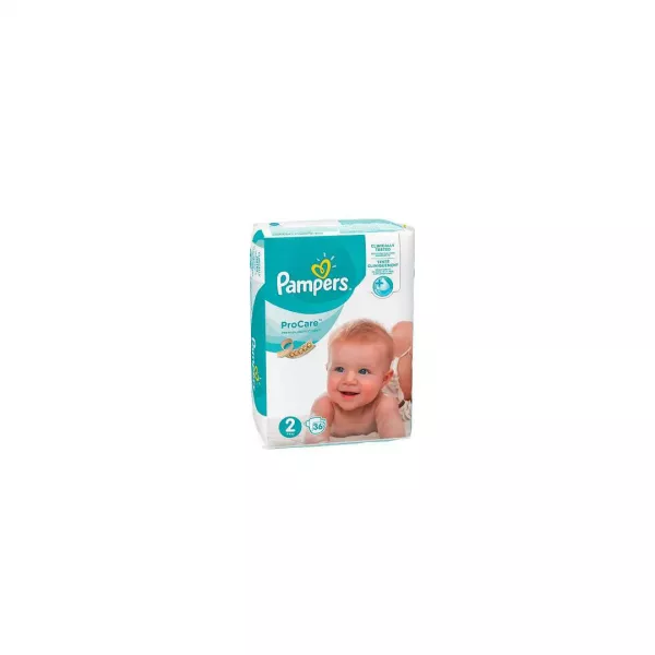 Scutece Pampers ProCare, Nr. 2, 3 - 6 kg, 36 bucati