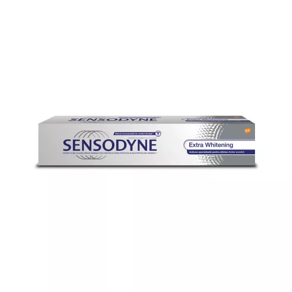 Pasta de dinti Extra Whitening Sensodyne, 100 ml, Gsk