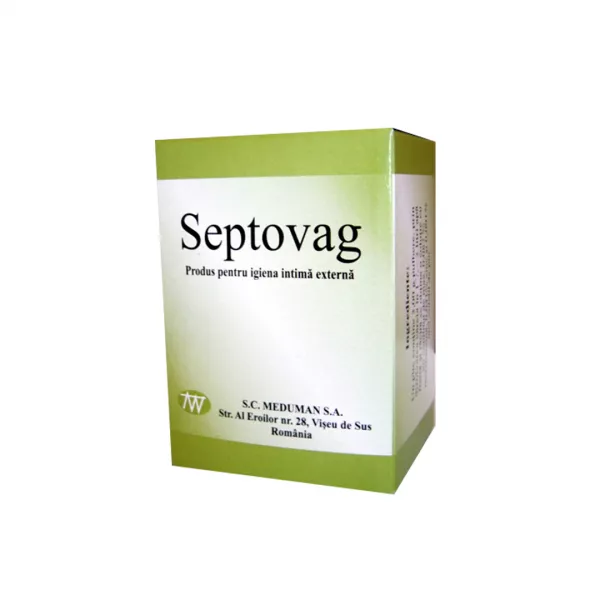 Septovag pulbere pentru solutie, 3g/plic, 12 plicuri, Meduman