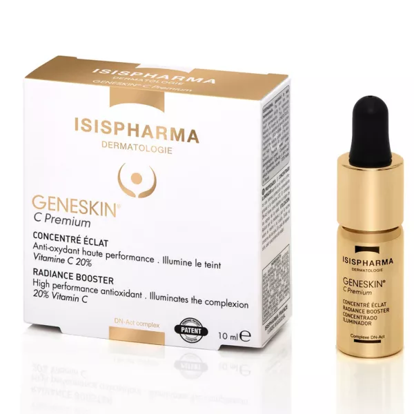 Ser concentrat cu efect iluminator GeneSkin C Premium, 10 ml, Isis Pharma