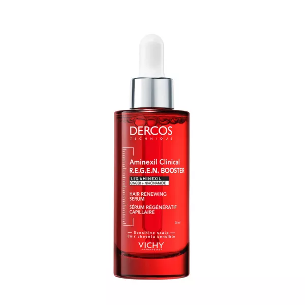 Serum capilar cu efect de regenerare Aminexil Clinical R.E.G.E.N. Booster, 90 ml, Vichy