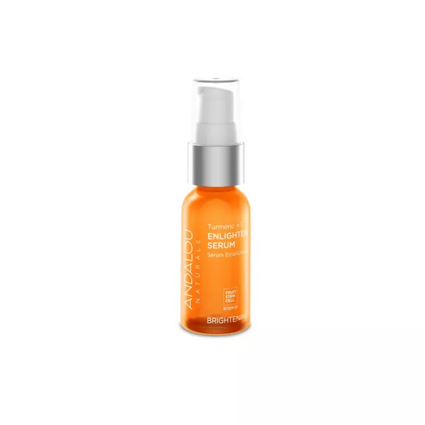 Serum Turmeric + C Enlighten Serum, Andalou Naturals, 32 ml, Secom
