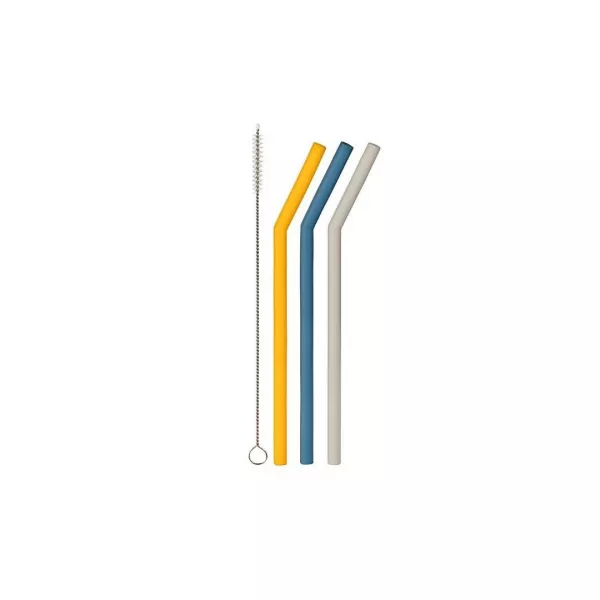 Set 3 paie din silicon cu perie de curatat, 6+, Dentistar