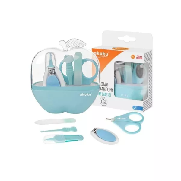 Set pentru ingrijirea unghiilor A0043, albastru, Akuku
