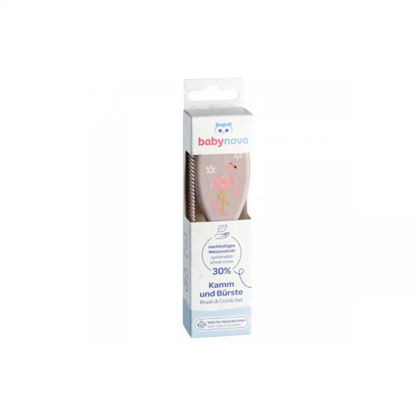 Set Pieptene + Perie 33114, Baby Nova