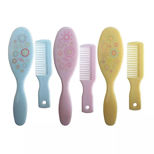 Set primii pasi: perie si pieptene pentru par
