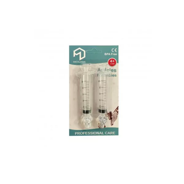 Set seringa lavaj nazal, 10 ml, 2 bucati
