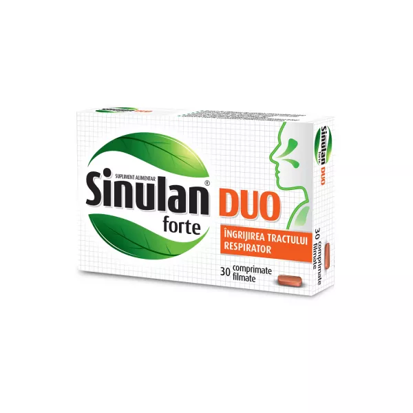 Sinulan Duo Forte, 30 tablete, Walmark