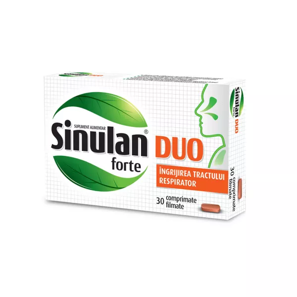 Sinulan Duo Forte, 30 tablete, Walmark