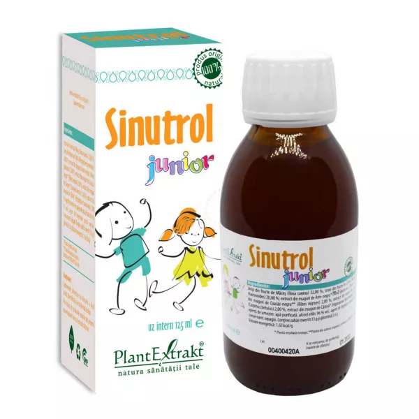 Sinutrol Junior sirop, 125 ml, Plant Extrakt