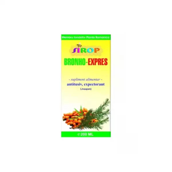Sirop bronho expres, 200 ml, Elidor