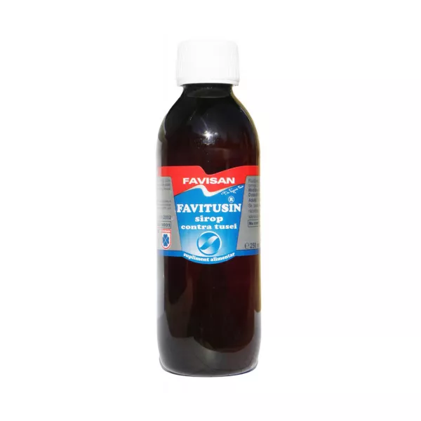 Sirop contra tusei FaviTusin, 250 ml, Favisan