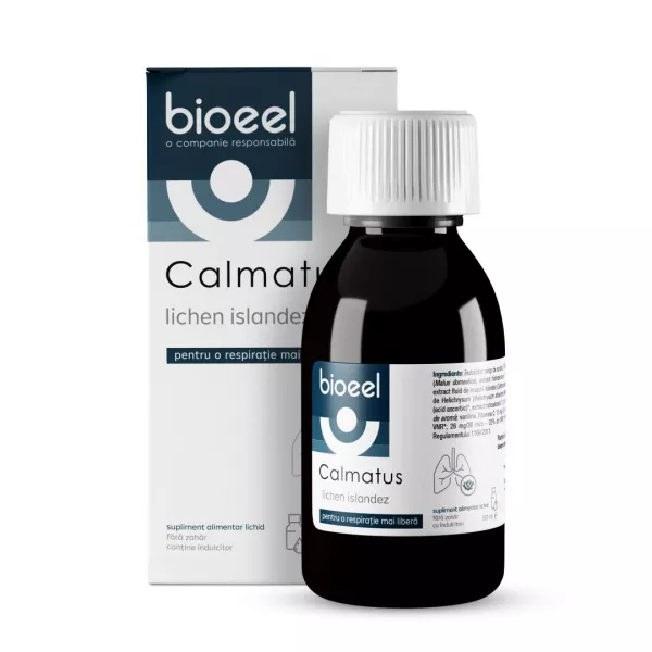 Sirop cu lichen islandez Calmatus, 150 ml, Biooel