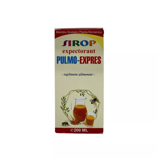 Sirop expectorant Pulmo-Expres, 200 ml, Elidor