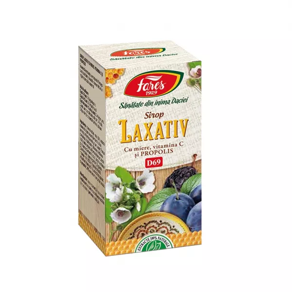 SIROP LAXATIV MIERE+PROPOLIS 100ml - FARES