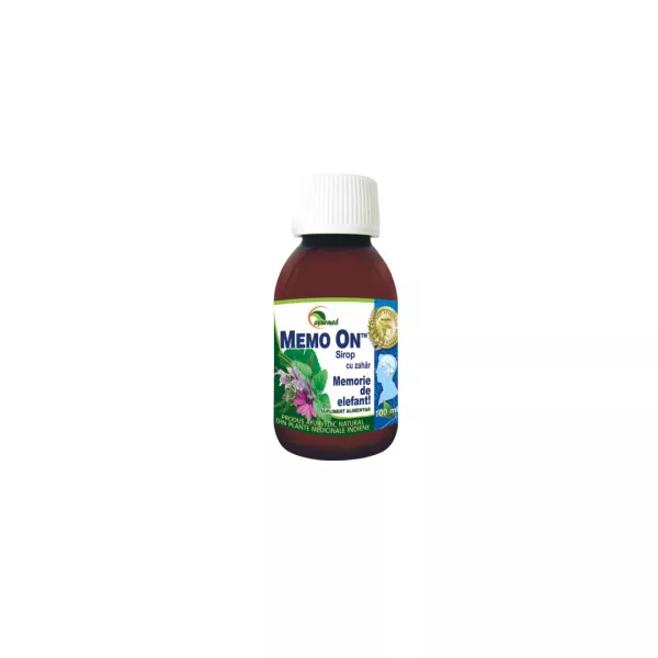 Sirop Memo On, 100 ml, Ayurmed