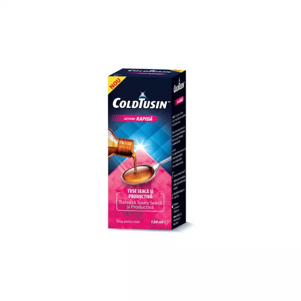 Sirop ColdTusin pentru Adulti, 120 ml, Omega Pharma