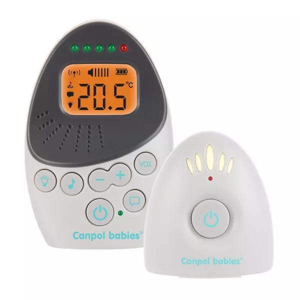 Sistem bidirectional de monitorizare audio bebelusi, „EasyStart Plus“, 77/101, Canpol