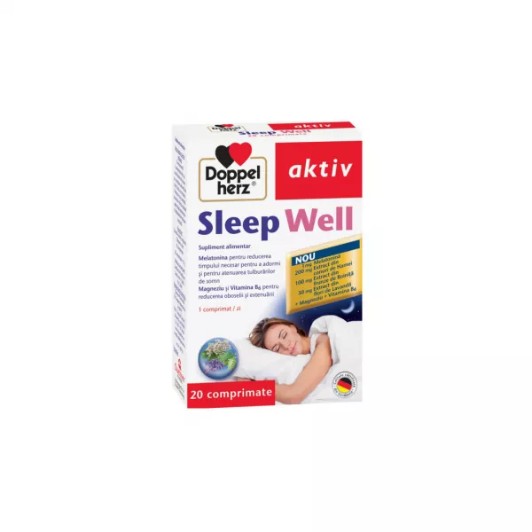 Sleep Well, 20 comprimate, Doppelherz