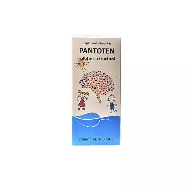 Solutie cu fructoza Pantoten, 100 ml, VitaPharm