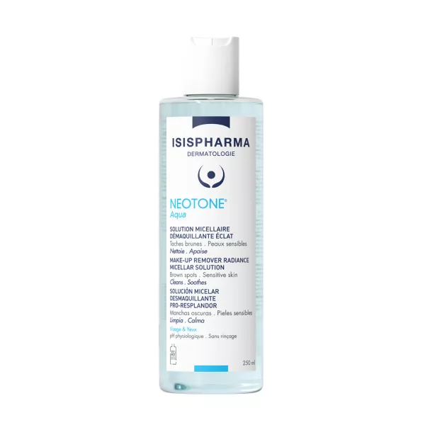 Solutie micelara demachianta Neotone Aqua, 250 ml, Isispharma