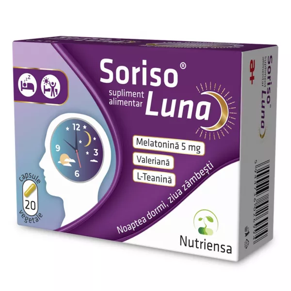 Soriso Luna, 20 capsule, Antibiotice SA