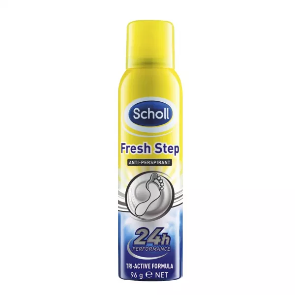 Spray antiperspirant pentru picioare, 150 ml, Scholl Fresh Step