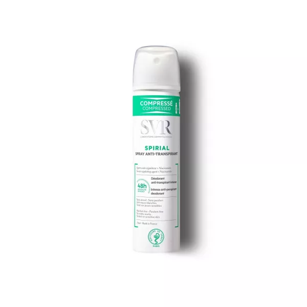 Spray antiperspirant Spirial, 75 ml, Svr