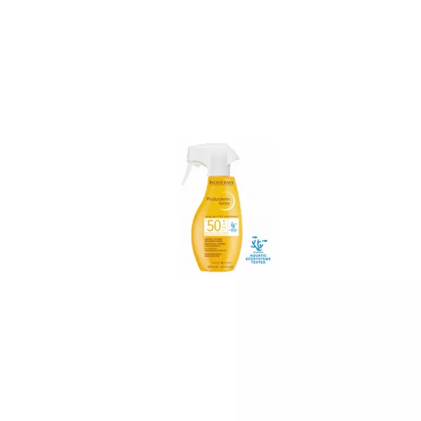 Spray hidratant invizibil cu protectie solara foarte inalta SPF 50+ Photoderm, 300 ml, Bioderma