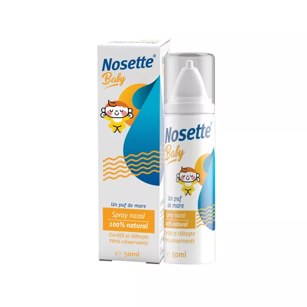 Spray nazal apa de mare izotonica Nosette Baby, 50 ml, Dr. Reddys