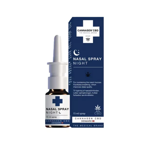 Spray nazal de noapte, antisforait, 15 ml, Canasen