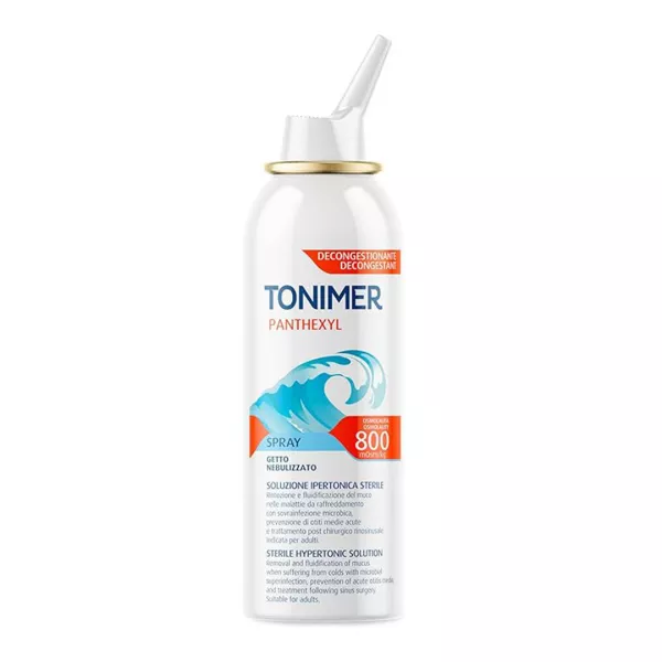 Spray nazal hipertonic, Panthexyl 800 MOSM/KG, 100 ml, Tonimer