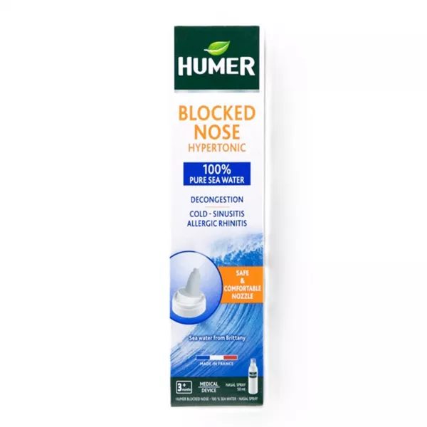 Spray nazal decongestionant Blocked Nose, 50 ml, Humer