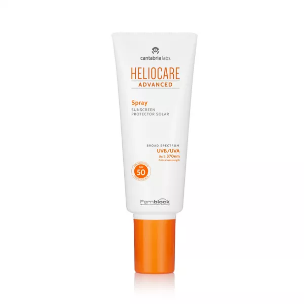 Spray pentru corp cu protectie solara SPF 50 Advanced Heliocare, 200 ml, Cantabria Labs