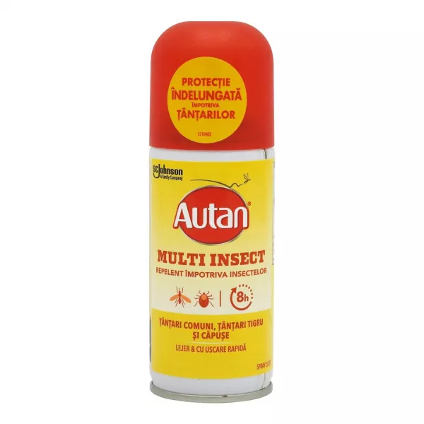 Spray pentru insecte Multi-Insect, 100 ml, Autan