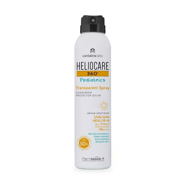 Spray pentru protectie solara cu SPF 50+ Heliocare 360 Pediatrics, 200 ml, Cantabria Labs