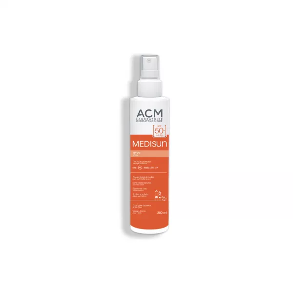 Spray pentru protectie solara cu SPF 50+ Medisun, 200 ml, Acm