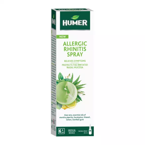 Spray pentru rinita alergica, 20 ml, Humer
