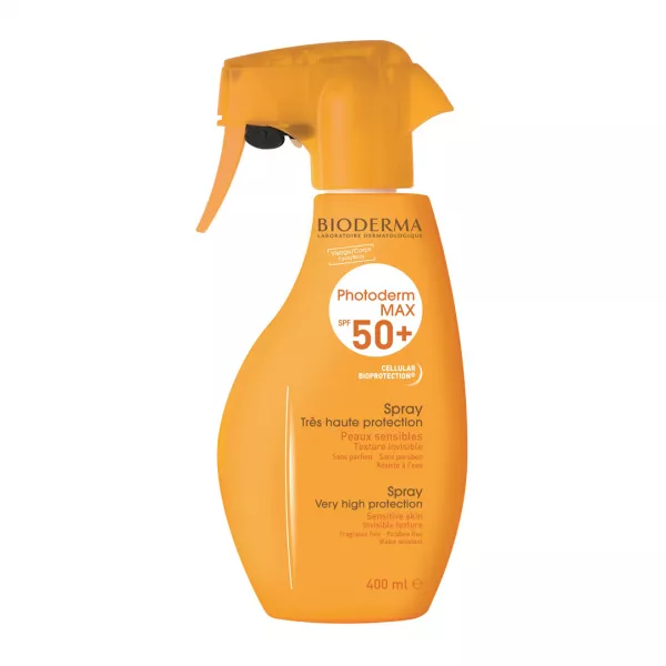 Spray Photoderm pentru fata si corp, expunere prelungita la soare, SPF 50+, 400 ml, Bioderma