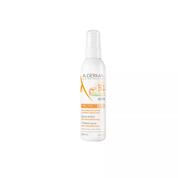 Spray protectie solara pentru copii SPF 50+ A-Derma Protect, 200 ml, A-Derma