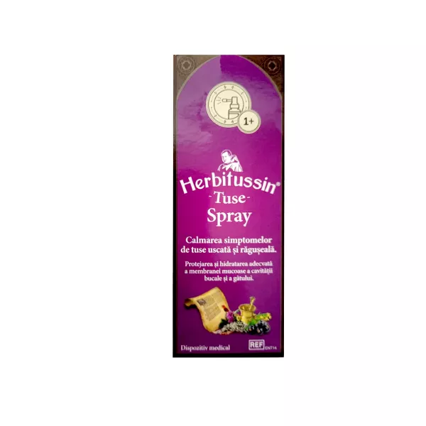Spray tuse Herbitussin, 30 ml